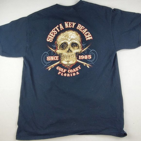 Coastal Classics Siesta Key Beach Florida Vacation Unisex Shirt Size L - Picture 2 of 4
